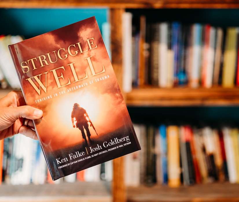 The Struggle Well book in a library